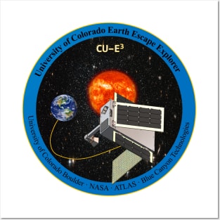 CUE3 Mission Patch Posters and Art